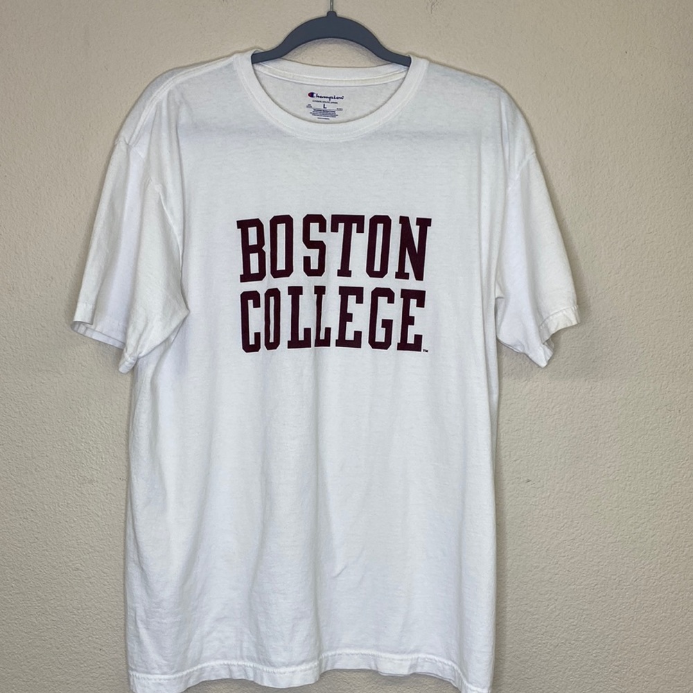Boston College Tee by Champion in Men's Size Large